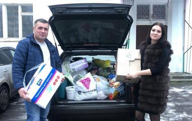 Благотворительный дар пансионату "Долголетие" в Зеленограде